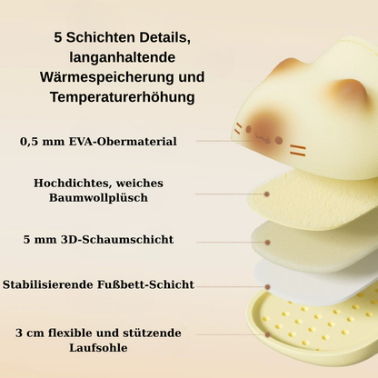 Katzenpfote™ Flauschige Slipper